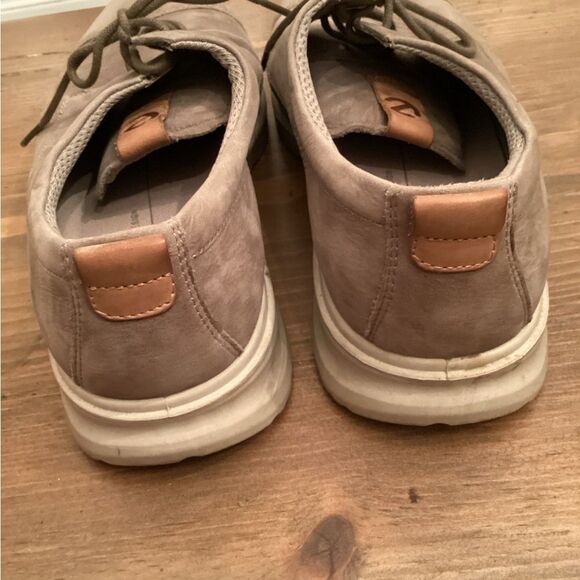 ECCO CS20 HYBRID  LEATHER OXFORD MOON ROCK CASHMERE EU 43 9-9.5 US LACE UP - Picture 6 of 10